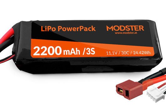 LiPo-Akku-3S-111V-2200-mAh-30C-Deans-MODSTER-PowerPack-2778237-a126480