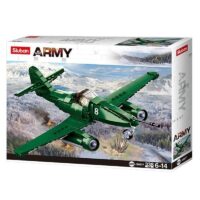 Sluban Klemmbausteine WWII Deutscher Düsenjäger | 338 Teile Mit Minifigur | Kompatibel Mit Anderen Marken