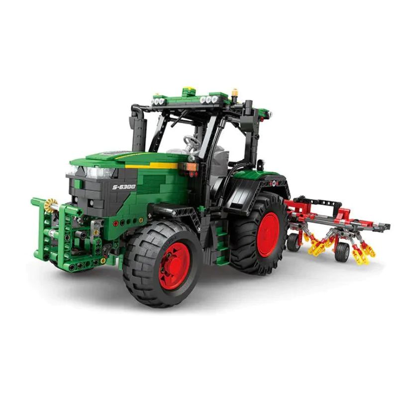 r-22015 grüner traktor