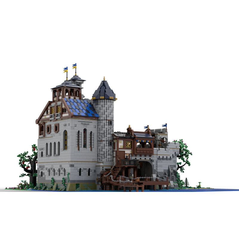 lesdiy-moc-161565-mittelalterliches-falkenkonigschloss-klemmbausteine-04