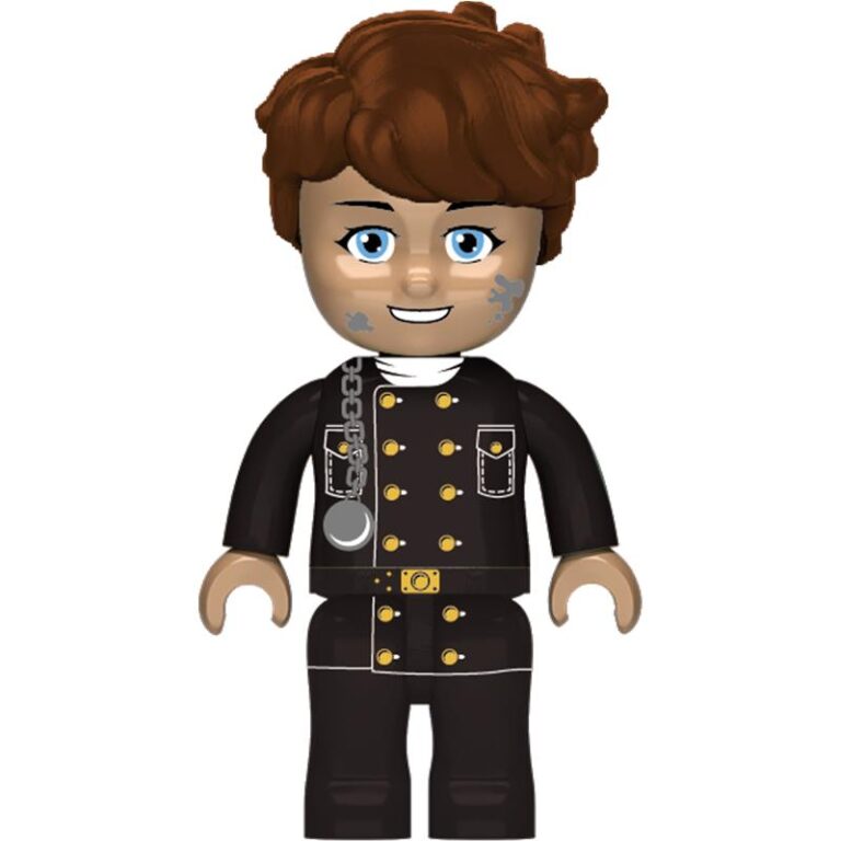 KIDDIZ City II Set Di 5 Personaggi A Morsetto Con Accessori – Figure Per Città Giocattolo, Compatibili Con Mattoncini, Include Ragazza, Avventuriero, Postino E Accessori