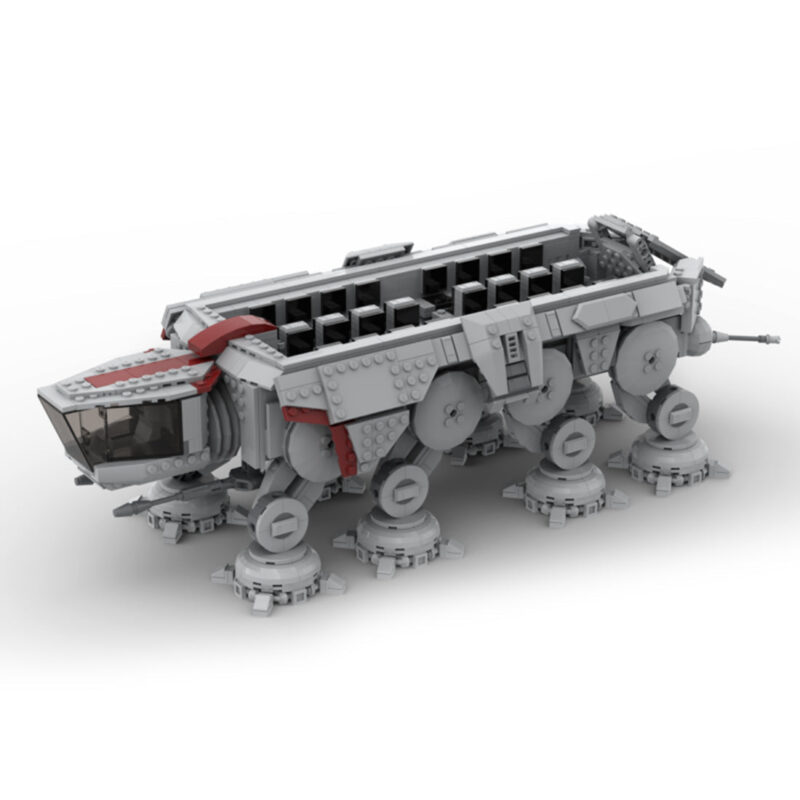 MOC-140435-Sci-Fi-Achtbein-Walker-Panzerfahrzeug-Klemmbausteine