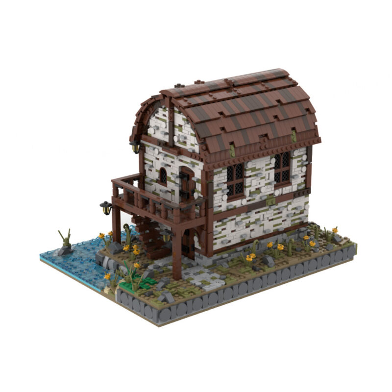 MOC-169846-Medieval-watermill-Klemmbausteine-2