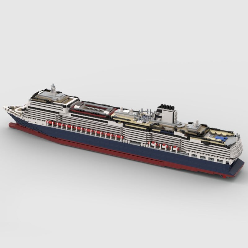 MOC-64406-MS-Koningsdam-Bausteinboot-Klemmbausteine-4