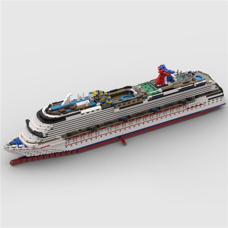 MOC-67085-Carnival-Dream-Bausteinboot-Klemmbausteine