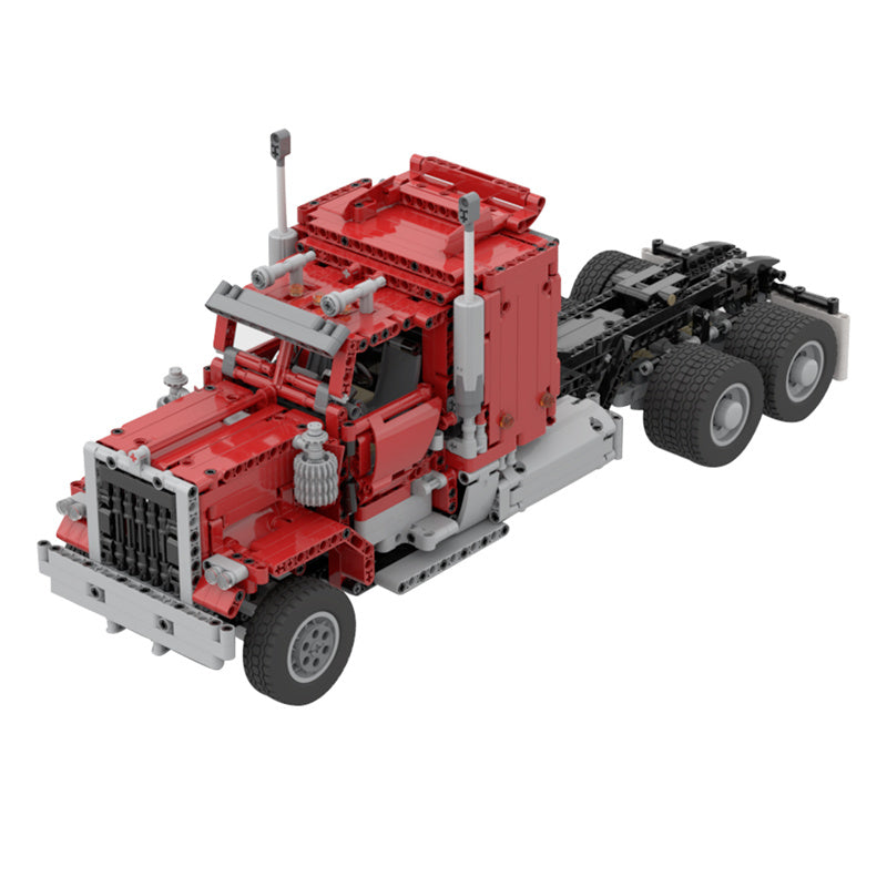 MOC-72820-Manis-Roter-Ferngesteuerter-LKW-Klemmbausteine