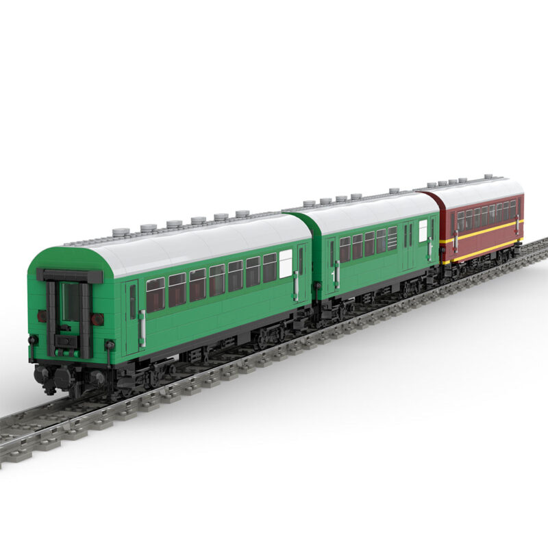 MOC-97676-Reko-Coaches-4-axle-of-the-Deutsche-Reichsbahn-Klemmbausteine-2