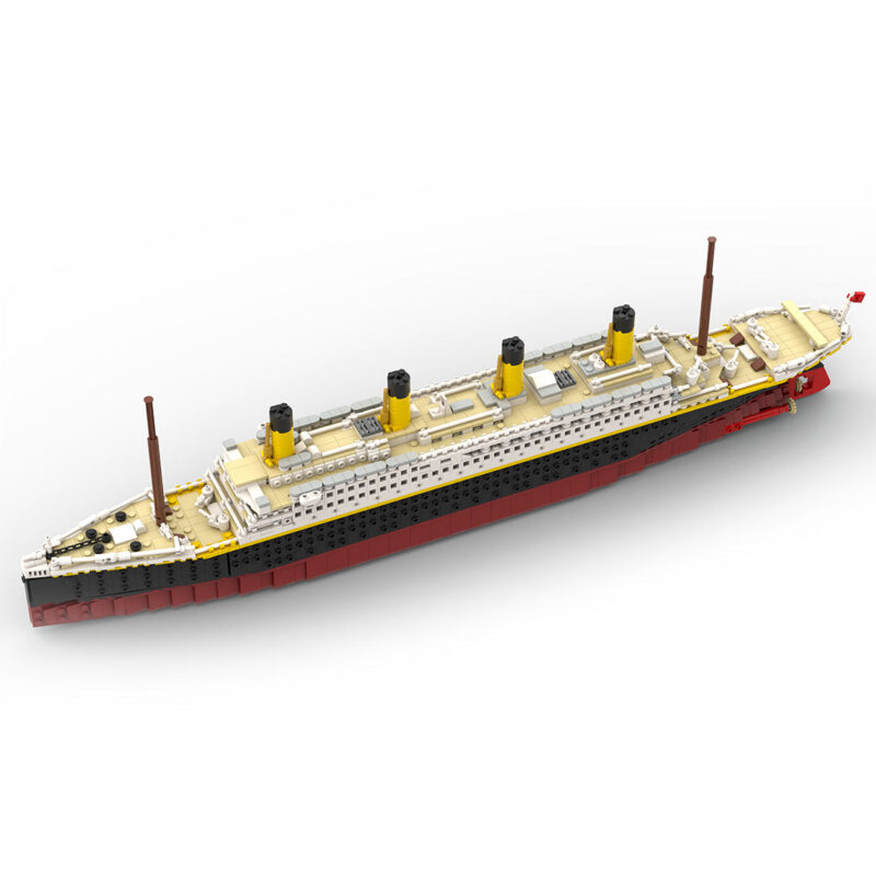 MOC-Titanic-modernes-Kreuzfahrtschiff-im-Massstab-1400-Klemmbausteine-6