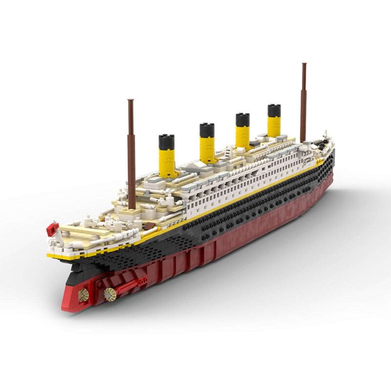 MOC-Titanic-modernes-Kreuzfahrtschiff-im-Massstab-1400-Klemmbausteine-8