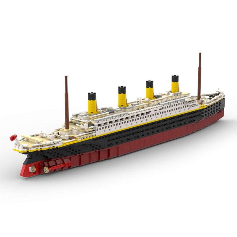 MOC-Titanic-modernes-Kreuzfahrtschiff-im-Massstab-1400-Klemmbausteine