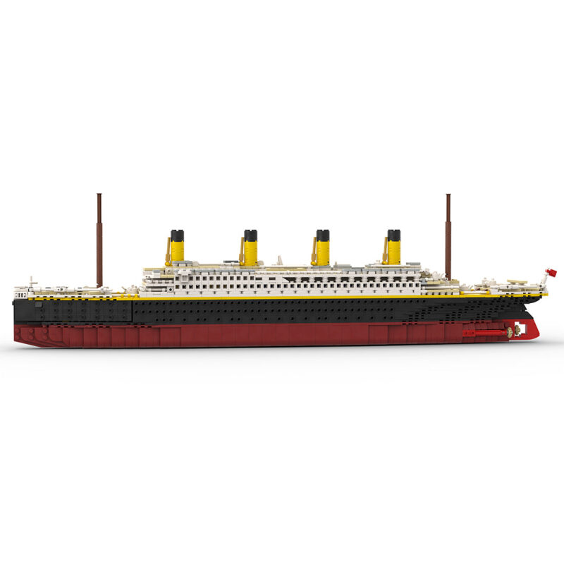 MOC-Titanic-modernes-Kreuzfahrtschiff-im-Massstab-1400-Klemmbausteine-9