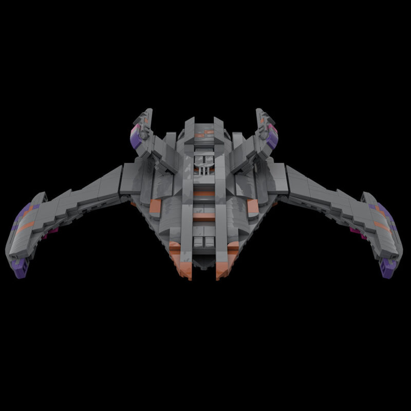 MOC-115454-Battlecruiser-Model-Spaceship-Klemmbausteine-3