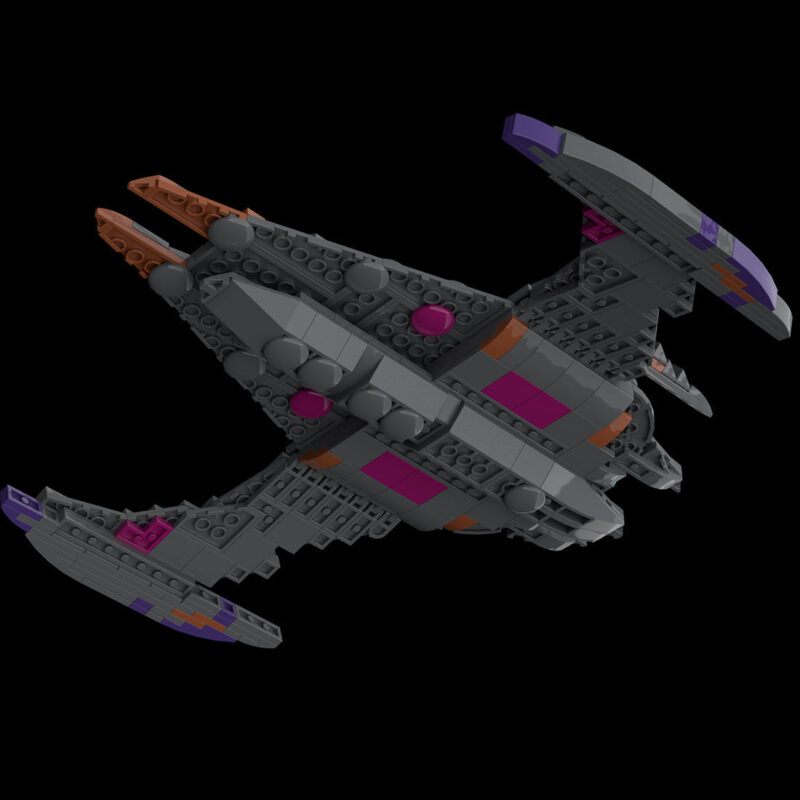 MOC-115454-Battlecruiser-Model-Spaceship-Klemmbausteine-5