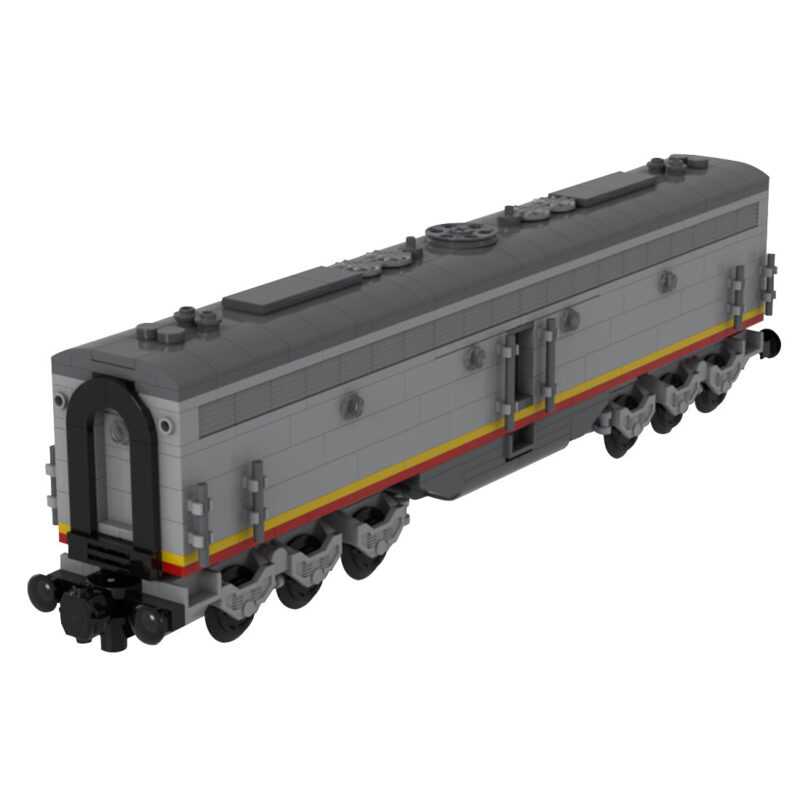 MOC-48077-Santa-Fe-EMD-E8B-B-Unit-Zug-Klemmbausteine