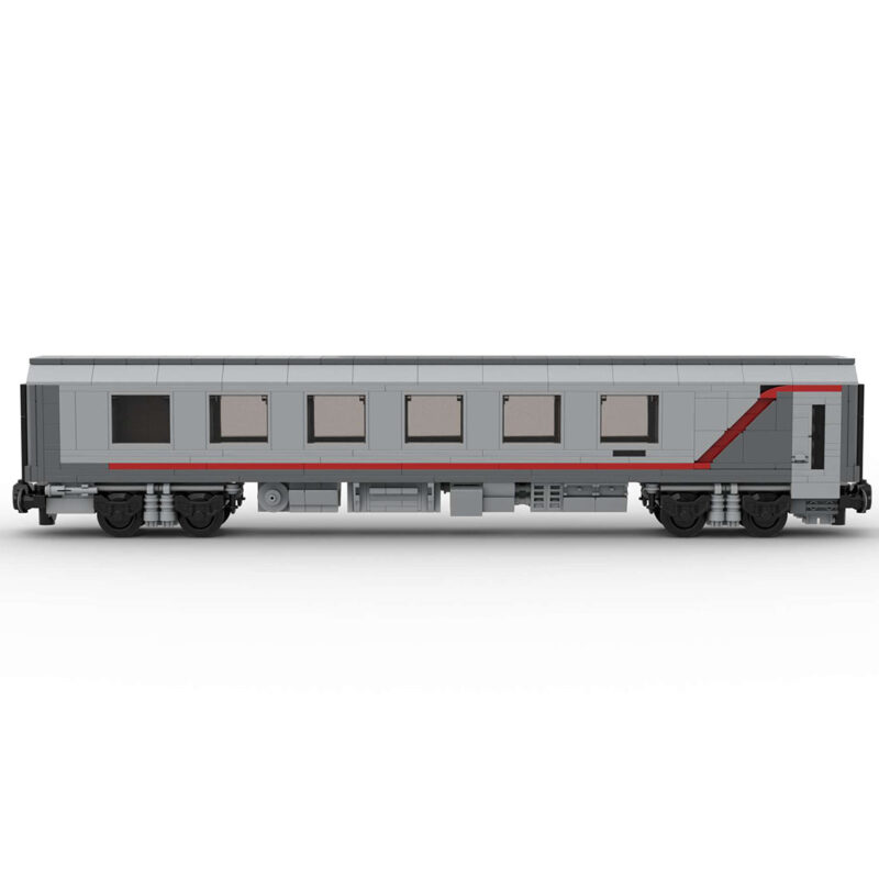 MOC-67867-6wide-Static-Edition-Schlafwagen-RZD-ohne-bedruckte-Teile-und-Figuren-2