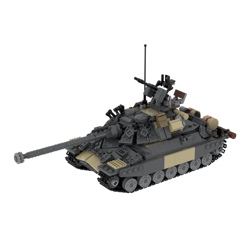 Schwerer-Militarpanzer-IS-7-Klemmbausteine