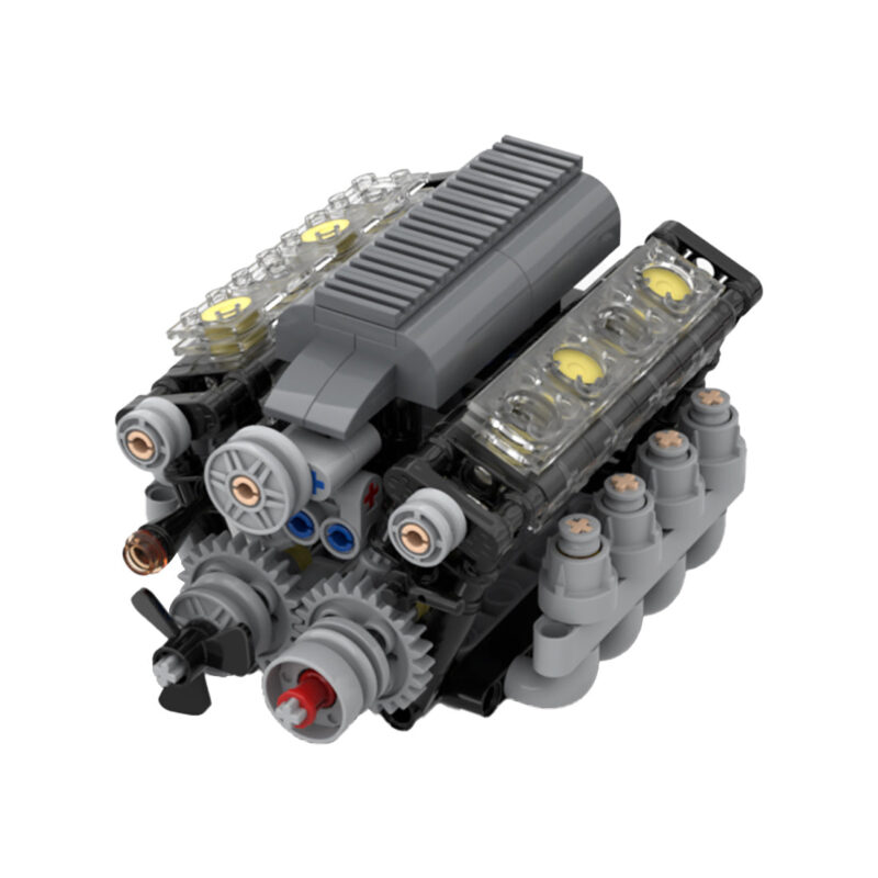 V8-Motor-mit-Gearbox-Tech-Engine-Klemmbausteine-4