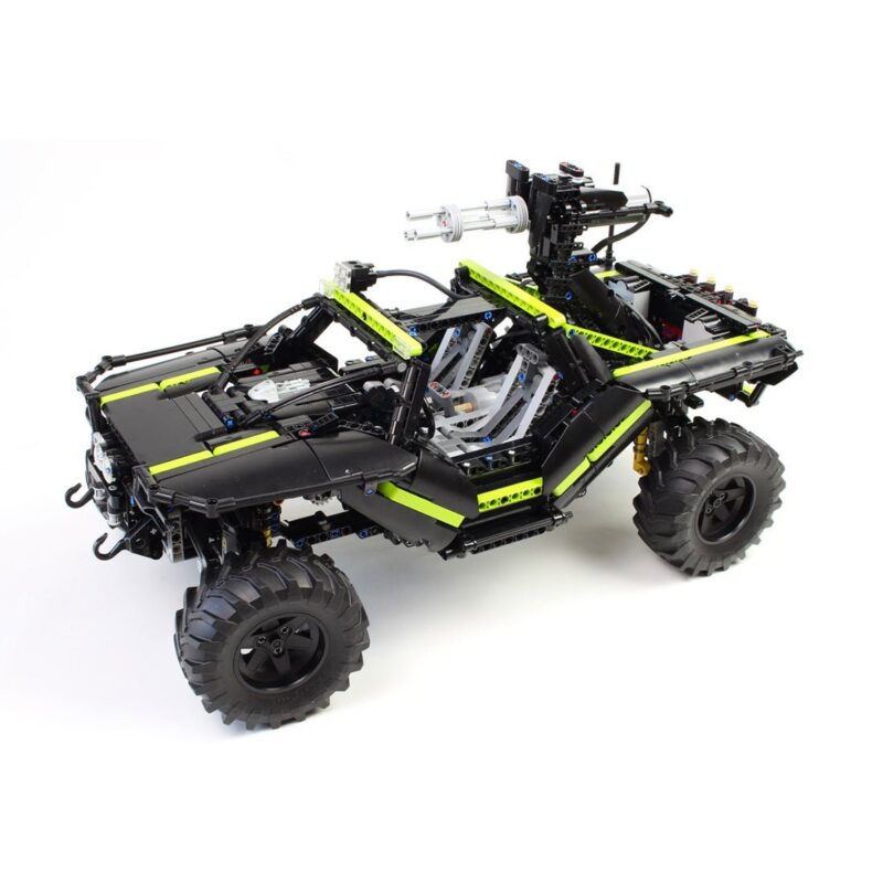 moc-172968moc-166891-110-scale-multi-function-armored-reconnaissance-car-fire-control-automatic-rifle-klemmbausteinelesdiylesdiy-107034