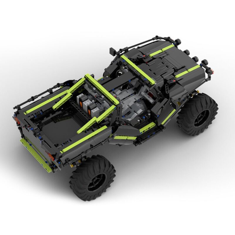 moc-172968moc-166891-110-scale-multi-function-armored-reconnaissance-car-fire-control-automatic-rifle-klemmbausteinelesdiylesdiy-400992