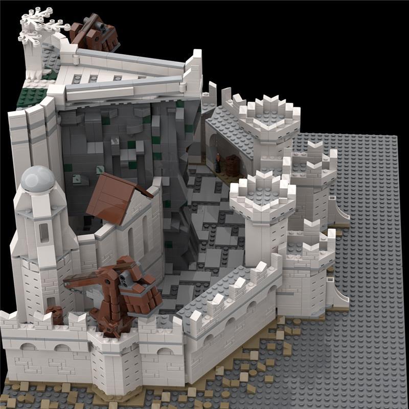 Lego Lotr Helms Deep Moc MOC-176538 LOTR The White City Klemmbausteine