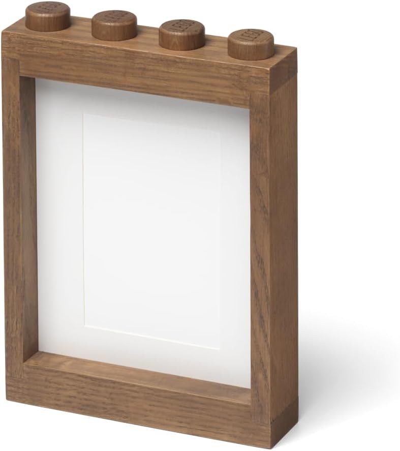 Lego Bilderrahmen holz