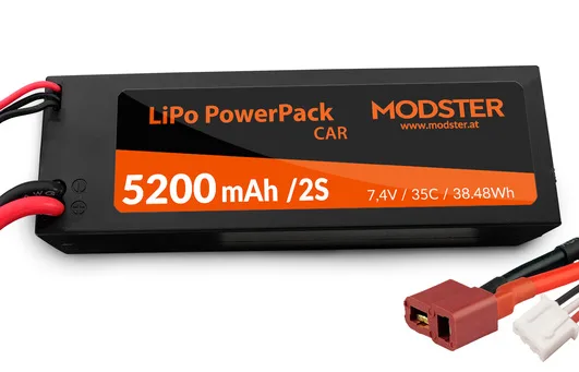 LiPo-Akku-2S-74V-5200-mAh-35C-Deans-MODSTER-PowerPack-Car-Hardcase-2499957-a126487