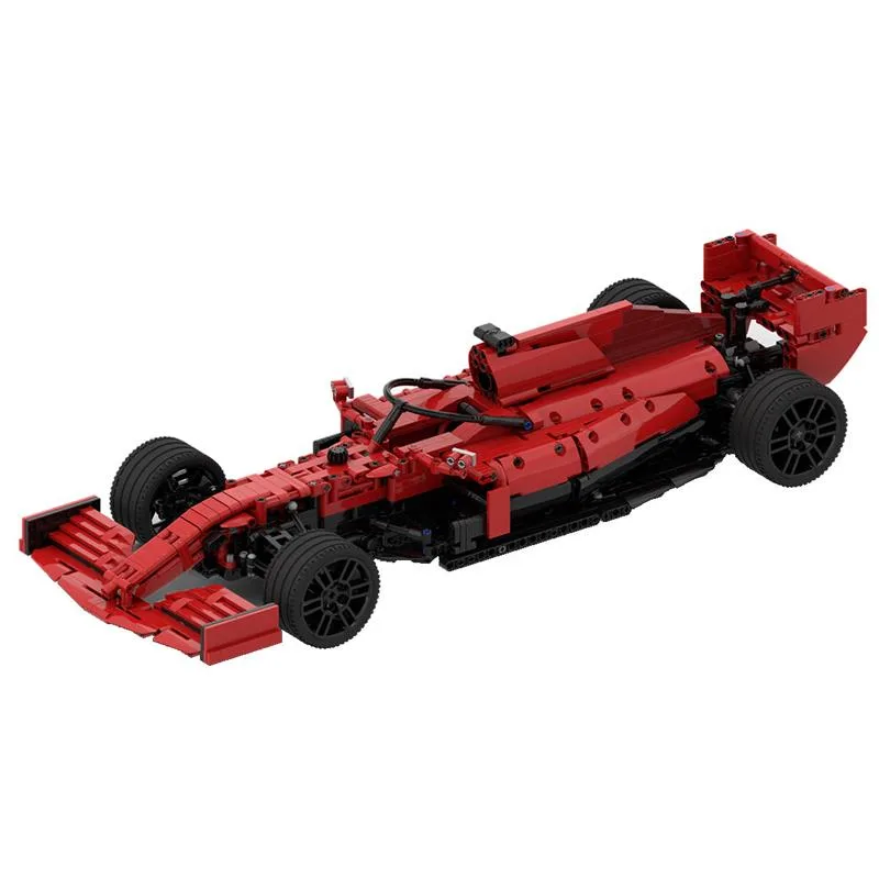 SF21-MOC-87525-Rennwagen-im-Massstab-110-Formel-Track-Champion-Sportwagen