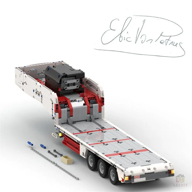 MOC-78480-Technik-Volve-FMX-6x4-Trailer