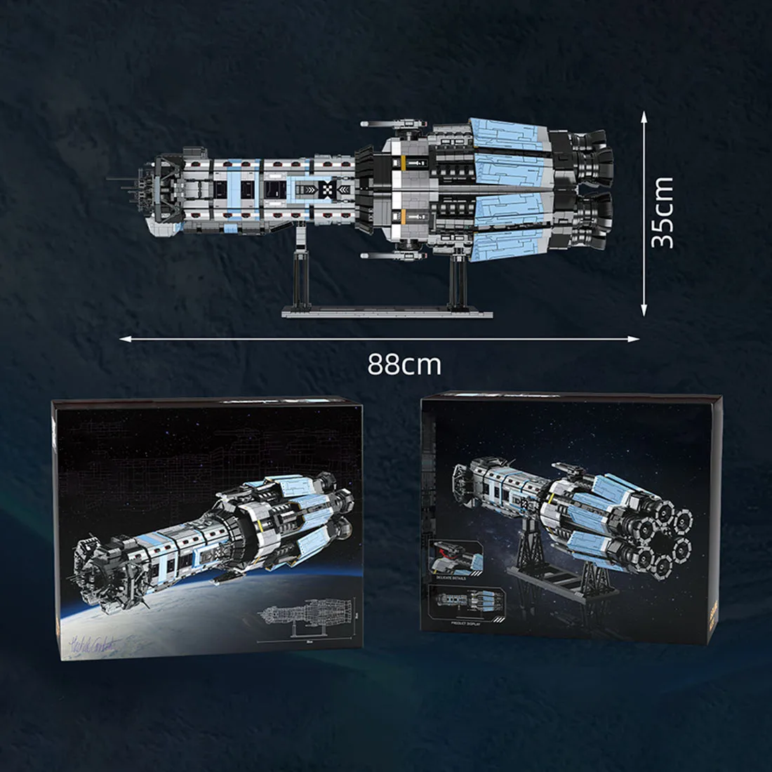 langformiges-sci-fi-schlachtschiff-raumschiff-klemmbausteinelesdiylesdiyklemmbausteine-871591