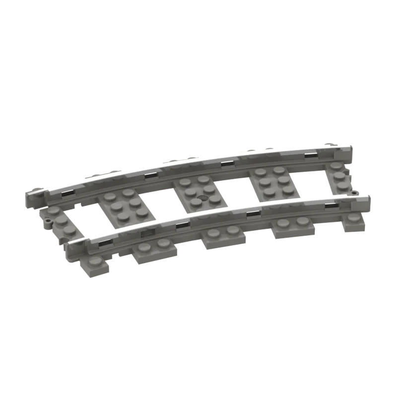 Klemmbaustein Schienen 9V kurve
