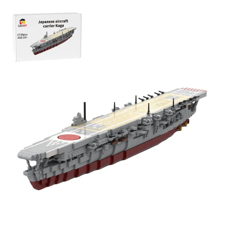 1485-scale-wwii-japanese-navy-aircraft-carrier-kaga-klemmbausteinelesdiyklemmbausteine-6990068