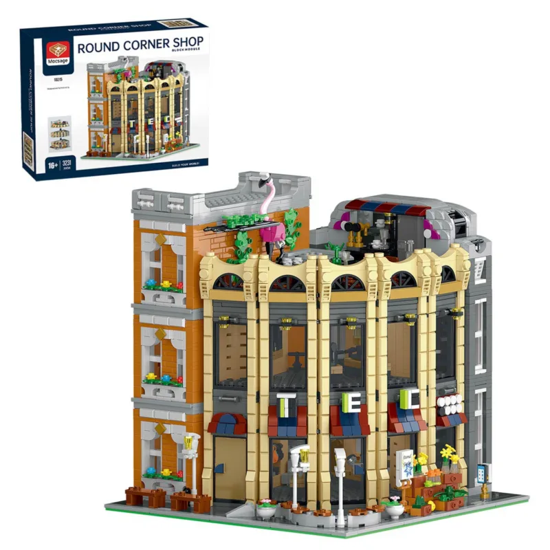 mocsage-street-scene-moc-european-department-corner-store-with-light-klemmbausteinelesdiyklemmbausteine-6774209