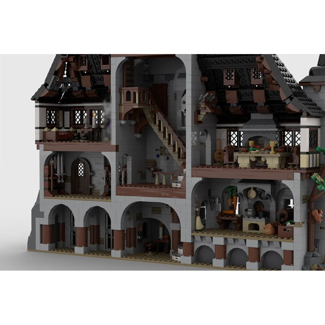 medieval-castle-with-tower-drawbridge-waterwheel-klemmbausteinelesdiyklemmbausteine-9452611