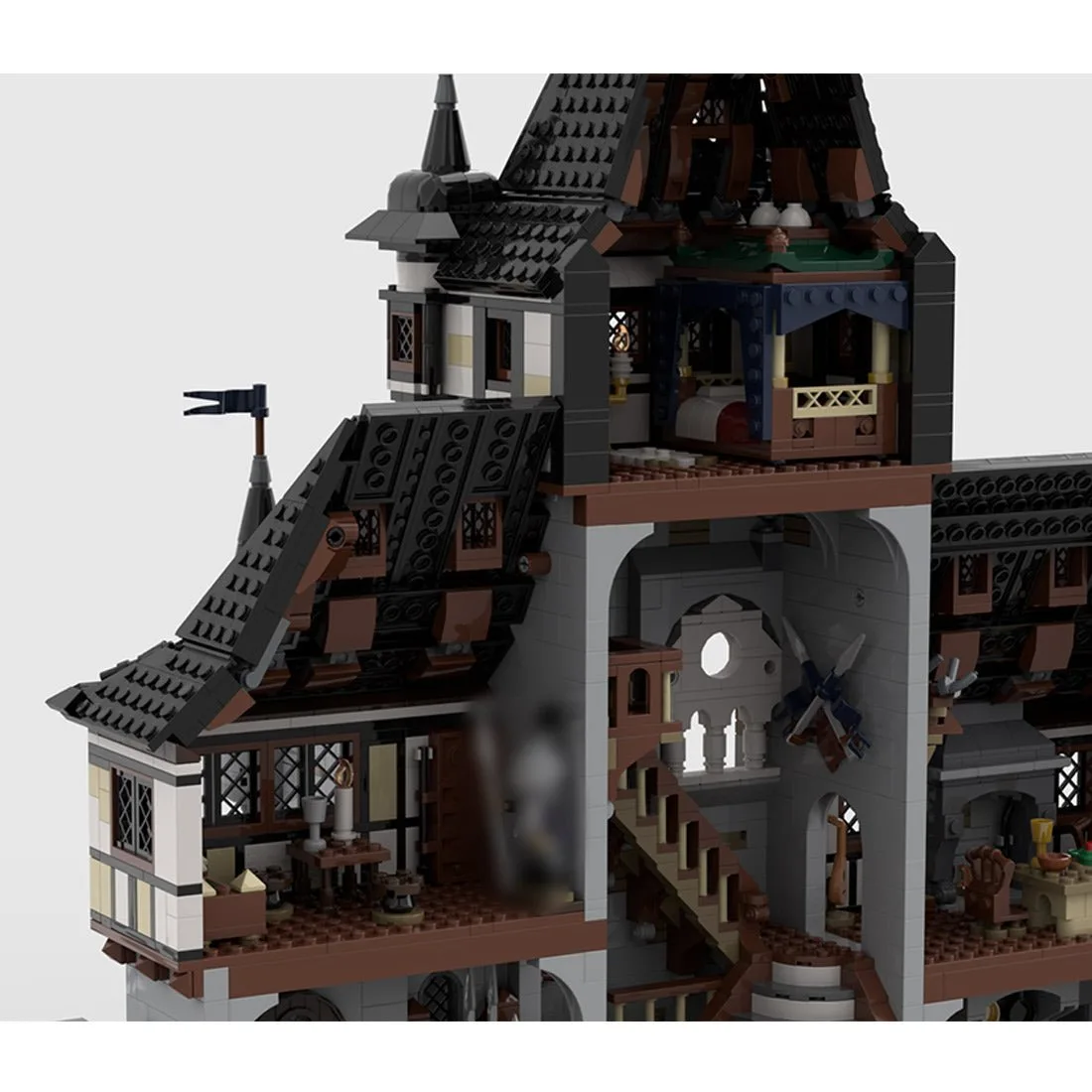 medieval-castle-with-tower-drawbridge-waterwheel-klemmbausteinelesdiyklemmbausteine-1654428