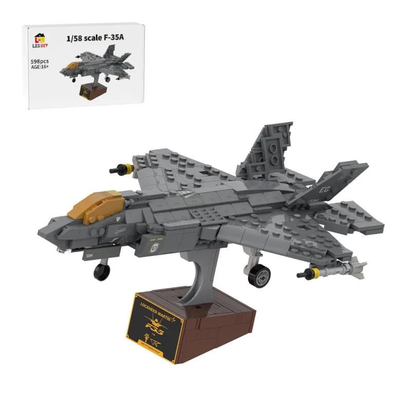 158-scale-american-multirole-military-combat-fighter-klemmbausteinelesdiyklemmbausteine-3712681