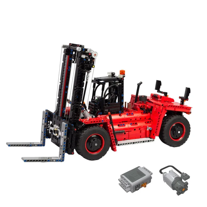 moc-27807-42082-model-d-heavy-forklift-truck-klemmbausteinelesdiylesdiy-833683