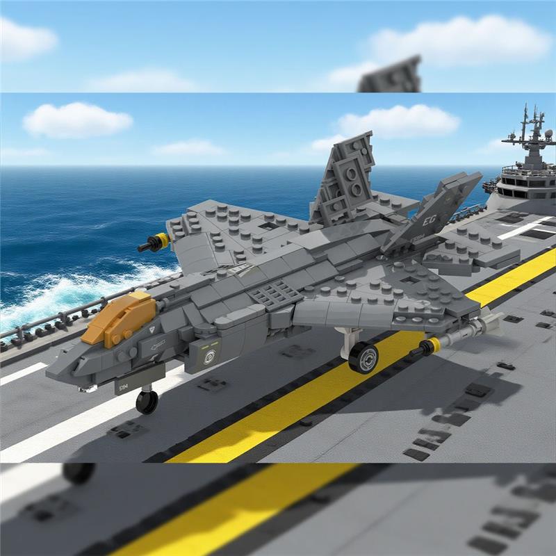 158-scale-american-multirole-military-combat-fighter-klemmbausteinelesdiyklemmbausteine-8016420