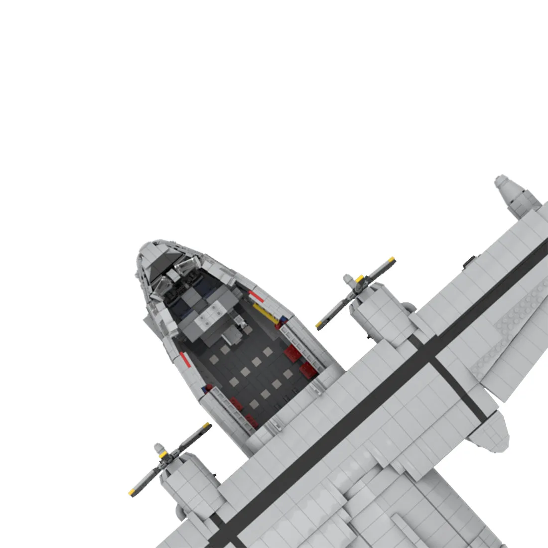 lesdiy-moc-164364-fairchild-c-123k-scale-1-35-klemmbausteine-06