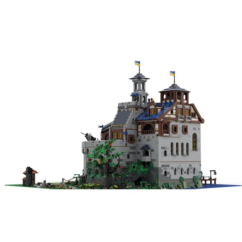 lesdiy-moc-161565-mittelalterliches-falkenkonigschloss-klemmbausteine-03
