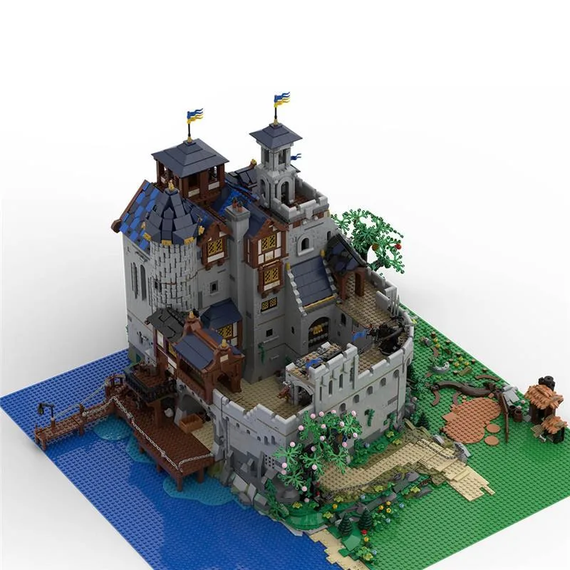 lesdiy-moc-161565-mittelalterliches-falkenkonigschloss-klemmbausteine-05