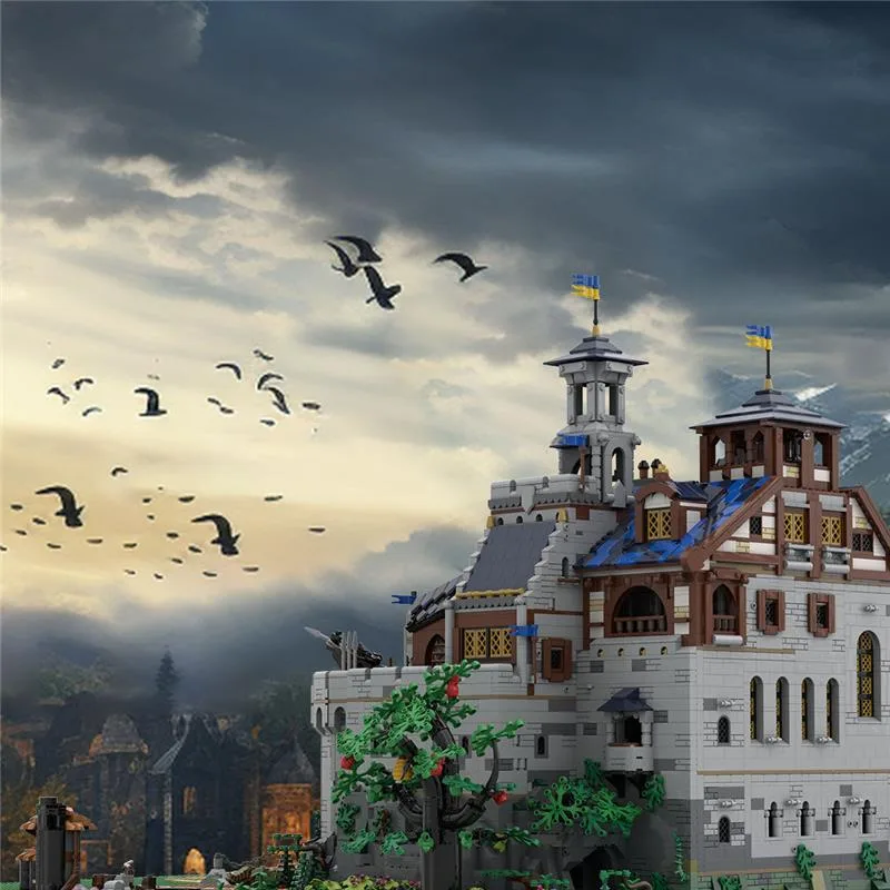 lesdiy-moc-161565-mittelalterliches-falkenkonigschloss-klemmbausteine-07