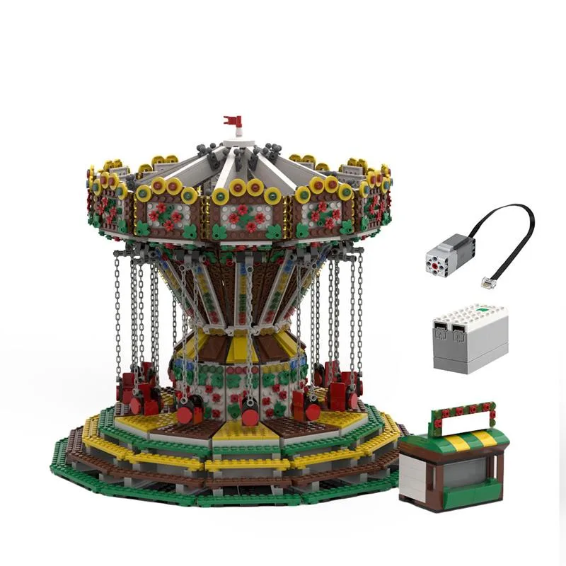 lesdiy-moc-christmas-chained-carousel-klemmbausteine-01