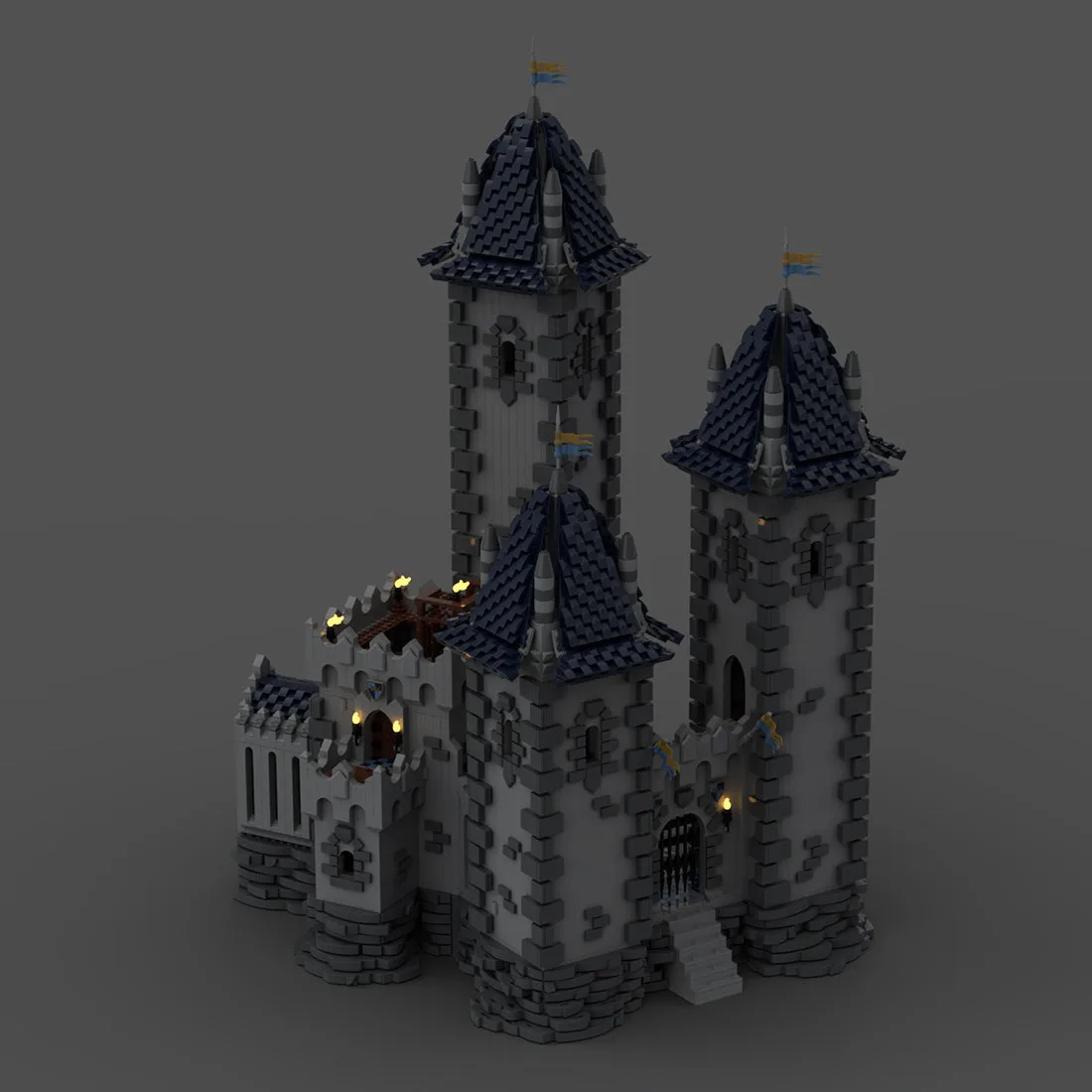 MOC-176290-Castle-de-Trois-Tours-Klemmbausteine-4