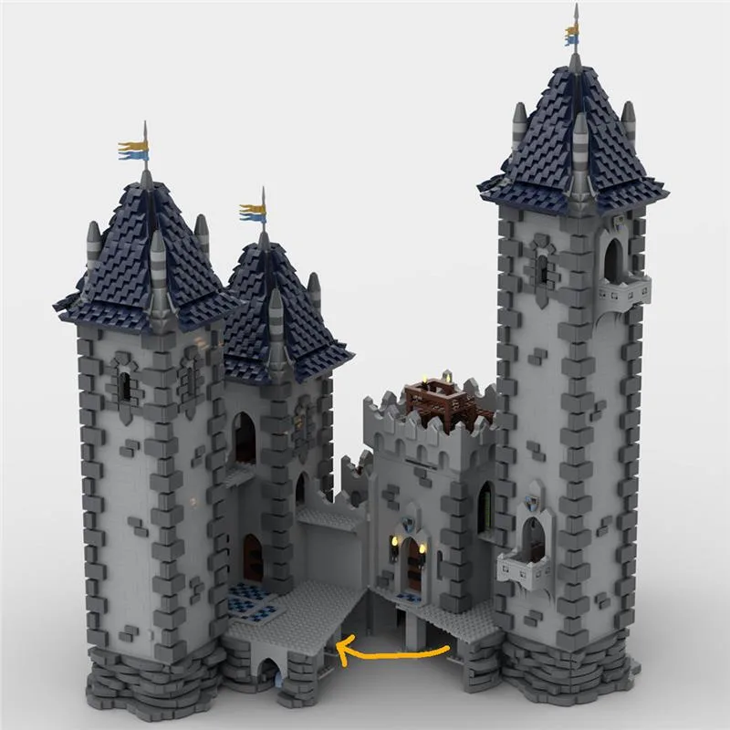 MOC-176290-Castle-de-Trois-Tours-Klemmbausteine-7