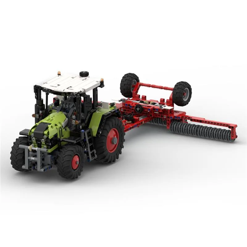 MOC-94474-MOC-78643-RC-ausziehbarer-Ackerschlepper-Klemmbausteine-2