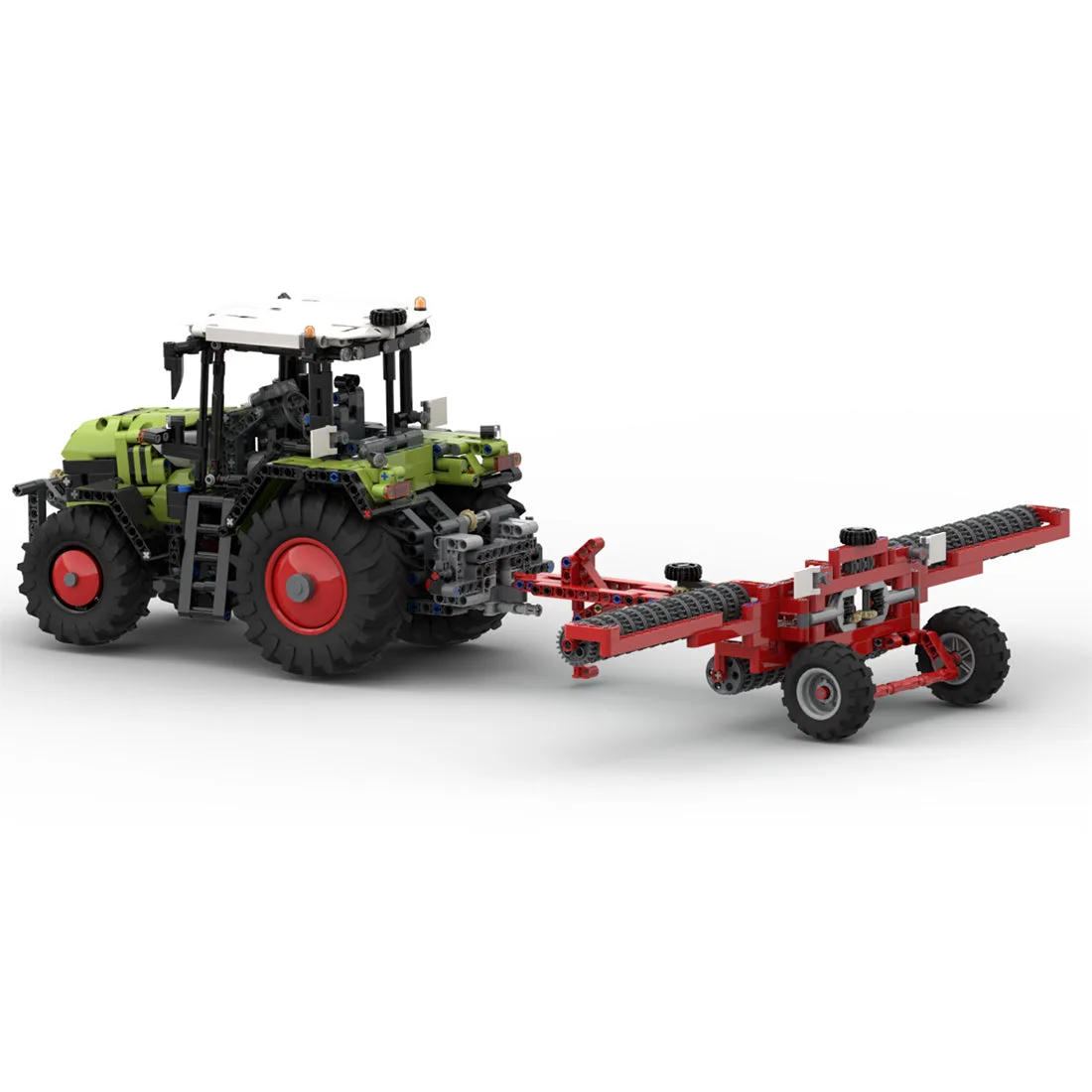 MOC-94474-MOC-78643-RC-ausziehbarer-Ackerschlepper-Klemmbausteine-5