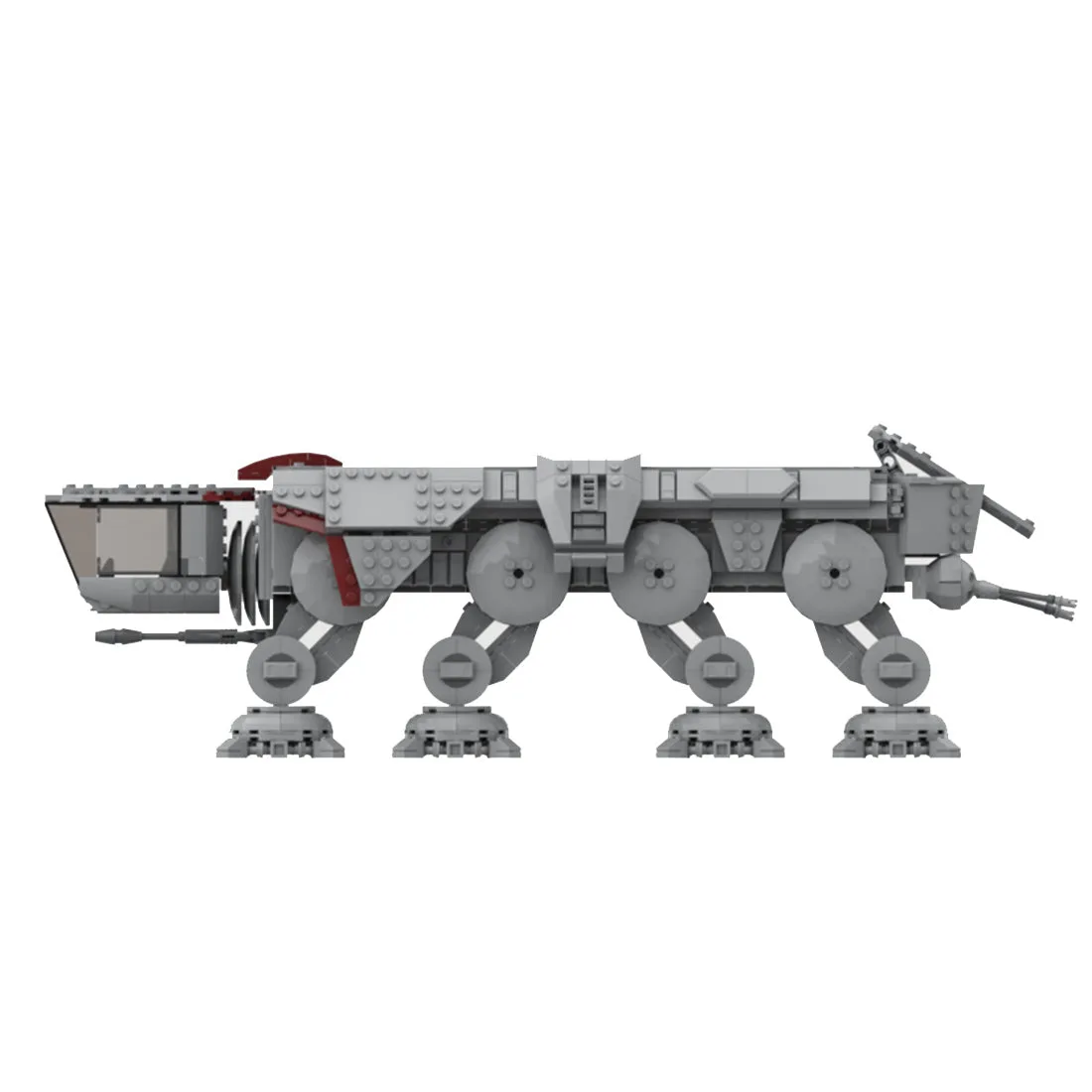 MOC-140435-Sci-Fi-Achtbein-Walker-Panzerfahrzeug-Klemmbausteine-6