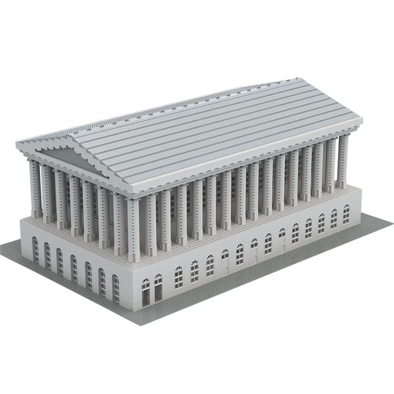 MOC-96640-Birmingham-Town-Hall-with-interior-Klemmbausteine-2