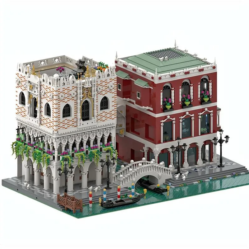 MOC-84806-Venice-Palaces-and-Bridges-Klemmbausteine-2