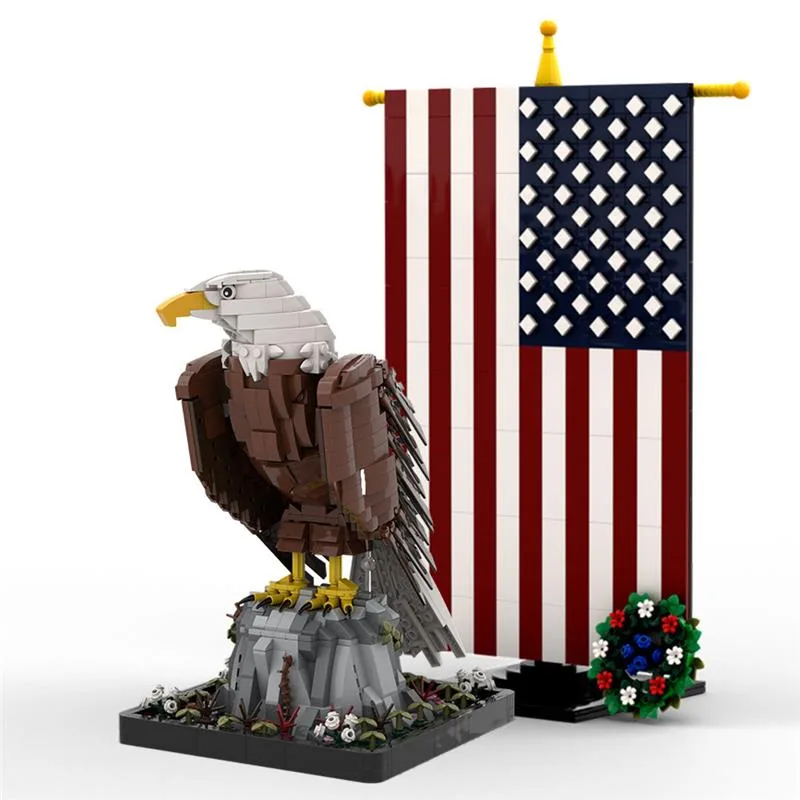 lesdiy-moc-161001-moc-161100-american-bald-eagle-with-flag-klemmbausteine-01